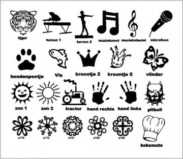 strijkplaatjes Diverse 2
