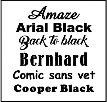 Lettertype kerstmutsen