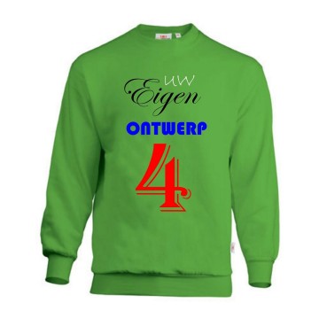 Mooi bedrukte sweater 0